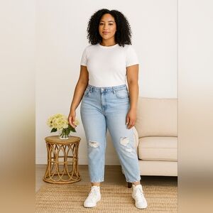 No Boundaries Sky Blue High Rise Jeans